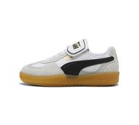 PUMA Palermo Moda Tongue Sneakers Women, Scarpe, Feather Grigio/Nero, 35.5 35.5
