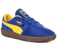 PUMA - Palermo Vintage - Sneakers color blu navy e giallo 37.5