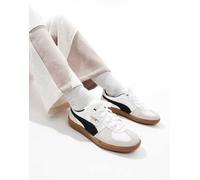 PUMA - Palermo - Sneakers bianche in pelle-Bianco 35.5