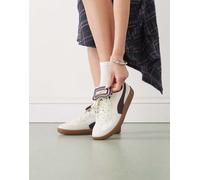 Puma - Palermo - Sneakers premium bianco sporco e color prugna 36