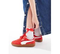 PUMA - Palermo - Sneakers rosse e bianche-Rosso 46