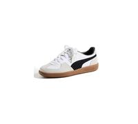 PUMA Palermo Sneakers Unisex, Bianco-vapor Gray-gum, 11 Women/9.5 Men