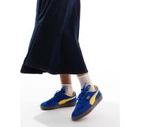 PUMA - Palermo Vintage - Sneakers color blu navy e giallo 47