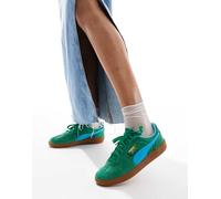 PUMA Sneaker bassa 'Palermo' azzurro / oro / verde, Taglia 42,5