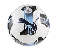 PUMA Pallone da Allenamento Manchester City Orbita 6 5, White Navy Blue