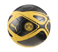 PUMA Pallone da calcio Borussia Dortmund CULTURE, Accessori, Nero/Matte Oro, 5 5