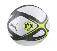 PUMA Pallone da Calcio Borussia Dortmund Culture 5, Silver Mist Black Gray