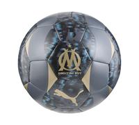 PUMA Pallone da calcio pre-partita Olympique de Marseille 24/25, Accessori, Galactic Grigio/Oro, 5 5