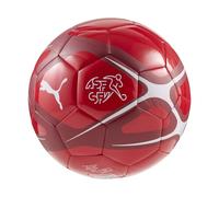 PUMA Pallone da calcio Svizzera Culture, Accessori, Rosso/Dark Crimson, 5 5