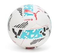 PUMA Pallone da calcio unisex Orbita LaLiga (qualità FIFA), bianco-multicolore AH25, 5