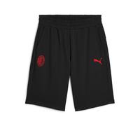 Puma Pantaloncini Calcio Ac Milan Ess Nero Rosso Uomo L