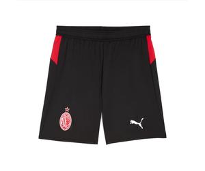 Puma Pantaloncini Calcio Ac Milan Home 25-26 Rosso Nero Ragazzo 176 cm
