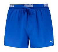 PUMA Pantaloncini con Logo da Uomo, Blu Oltremare, M