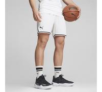 PUMA Pantaloncini da basket Hoops Team per ragazzi, Abbigliamento, Bianco, 4XL 4XL