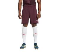 PUMA Pantaloncini da Calcio Manchester City da Uomo 2024/25 - Borgogna - Taglia: XL
