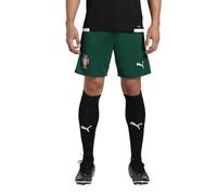PUMA Pantaloncini da uomo Portogallo Home 2025 Adulti, Verde/Mandorla, L