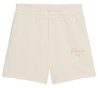 PUMA Pantaloncini Ess Script a Vita Alta 12,7 cm