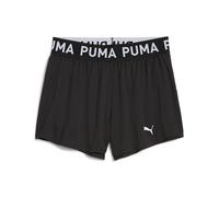PUMA Pantaloncini in Maglia Strong 3" da Donna 3XL, Black