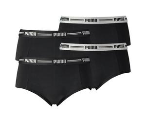 PUMA Pantaloncini intimi sportivi nero / bianco Donna PUMA S