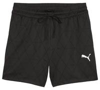 PUMA Pantaloncini Sportivi in Jersey a Vita Alta 10,2 cm