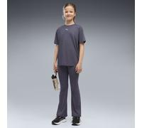 PUMA Pantaloni aderenti a vita alta Train All Day Essentials da ragazza, Abbigliamento, Grigio, 11-12Y 11-12Y