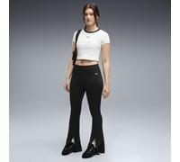 PUMA Pantaloni aderenti a zampa con pintuck Essentials da donna, Accessori, Nero, M M