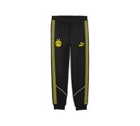 PUMA Pantaloni Borussia Dortmund KING Anthem da uomo, Sport, Nero/Faster Giallo, M M