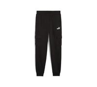 PUMA Pantaloni Cargo Essentials con Logo N. 1 da Uomo M, Black