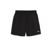 PUMA Pantaloni cargo 'WARDROBE ESS' nero / bianco, Taglia 34