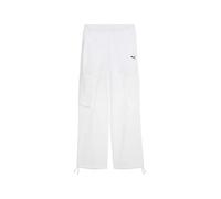 PUMA Pantaloni Cargo Wardrobe Ess vestibilità Comoda da Donna M White