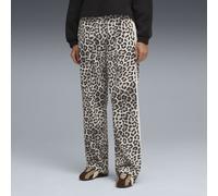 PUMA Pantaloni con stampa integrale T7 LEO LUXE da donna, Abbigliamento, Bianco, S S