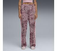 PUMA Pantaloni con stampa integrale T7 LEO LUXE da donna, Abbigliamento, Poised Rosa/Ruby Shimmer, L L