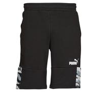 Puma Pantaloni corti ESS BLOCK CAMO in Nero US XS