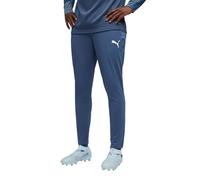 PUMA Pantaloni da Calcio individualFINAL da Uomo S, Deep Blue White Icy