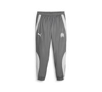 PUMA Pantaloni da Calcio Olympique de Marseille Pre-Partita S Cool Dark Gray White