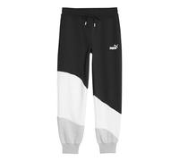 PUMA Power Cat Pants FL, Pantaloni in Maglia Donna, Nero-Grigio Chiaro Erica, XS