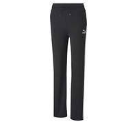 PUMA Pantaloni da Jogging da Donna Classics Wide Leg, Donna, Pantaloni da Jogging, 598854, Puma Nero, XS