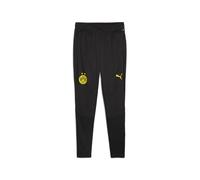PUMA Pantaloni da Training Borussia Dortmund da Uomo M Black Faster Yellow