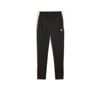 PUMA Pantaloni da training individualLIGA per ragazzi, Abbigliamento, Nero/Fizzy Apple, 15-16Y 15-16Y
