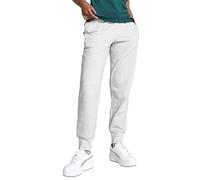 PUMA Pantaloni da Tuta Lunghi Essentials con Fondo Elastico da Donna S Light Gray Heather