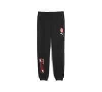 PUMA Pantaloni della tuta AC Milan FtblCulture da uomo, Sport, Nero/Rosso, 3XL 3XL
