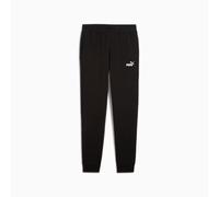 Puma Pantaloni della tuta aderenti con logo Essentials N. 1 da uomo Black