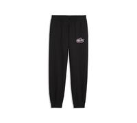 PUMA Pantaloni della Tuta con Grafica Essentials Nature 2.0 per Ragazzi 128, Black