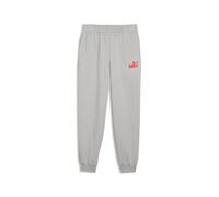 PUMA Pantaloni della tuta con logo Essentials Lab dal taglio morbido per ragazzi, Accessori, Grigio, 7-8Y 7-8Y
