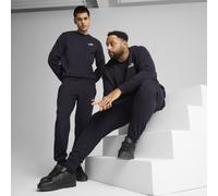 PUMA Pantaloni sportivi 'ESS No. 1' navy / bianco Uomo PUMA M navy / bianco