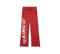 PUMA Pantaloni della tuta KING Sportstyle da uomo, Accessori, Rosso, XL XL