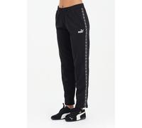 PUMA Pantaloni Donna Nero Pantaloni sportivi Pantalone sportivo Essentials Tape