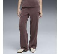 PUMA Pantaloni dritti a coste Essentials Elevated da donna, Abbigliamento, Viola, XS XS