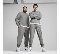 PUMA Pantaloni in felpa con logo Essentials N. 1 da uomo, Abbigliamento, Grigio, S S