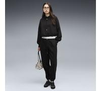 PUMA Pantaloni in pile HER da donna, Abbigliamento, Nero, M M